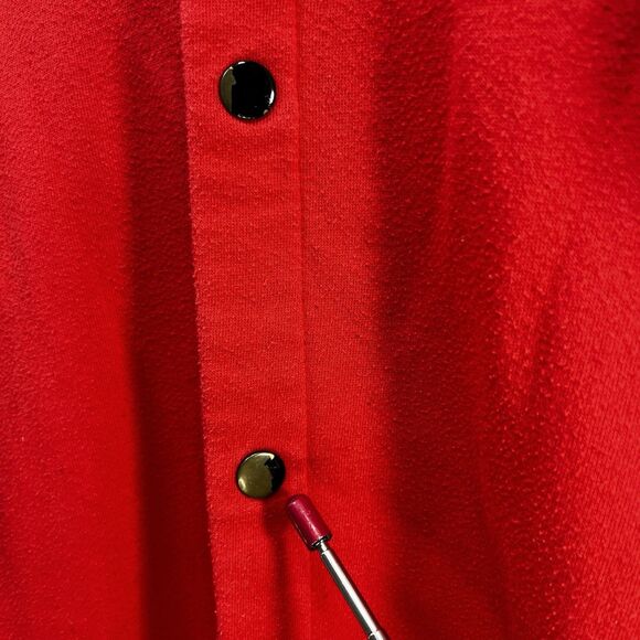 We Love Fine MARVEL Deadpool Varsity Cotton Blend Jacket Men's M - Picture 5 of 5